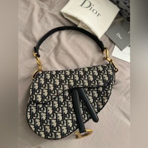 Dior saddle bag